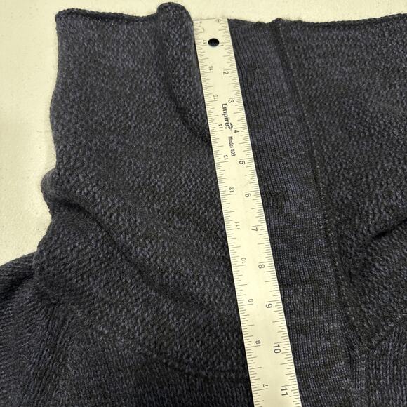 Woolworths Women's Wool Blend Cardigan Sweater Short Sleeve Collared Size S Navy - Picture 12 of 12